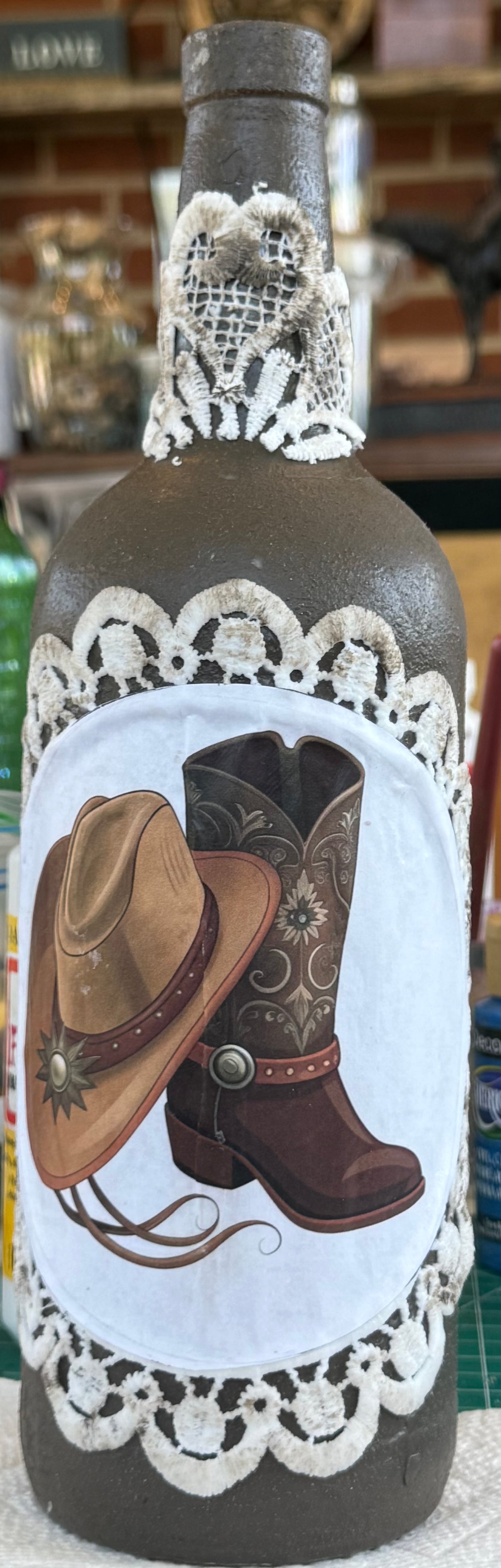 Kick it up cowboy style