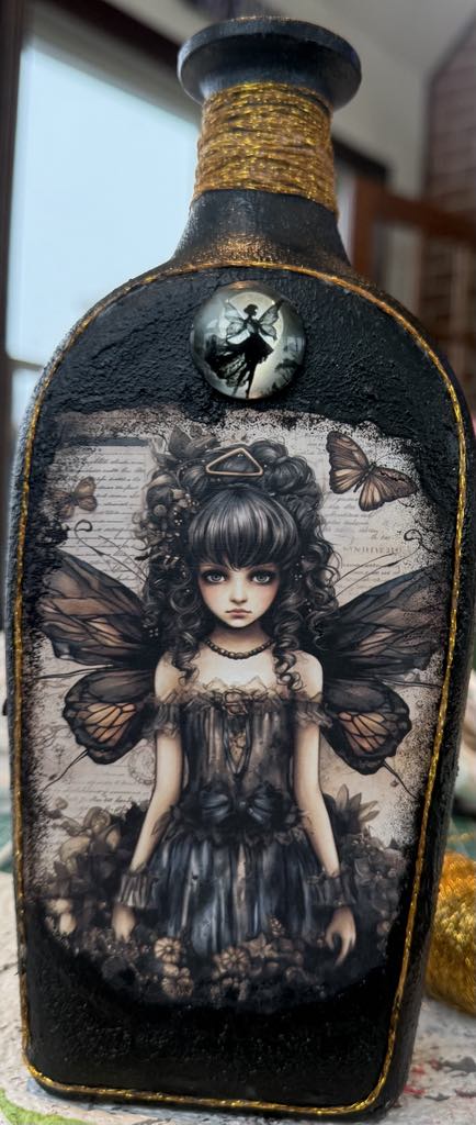 Gothic Bottle Art
