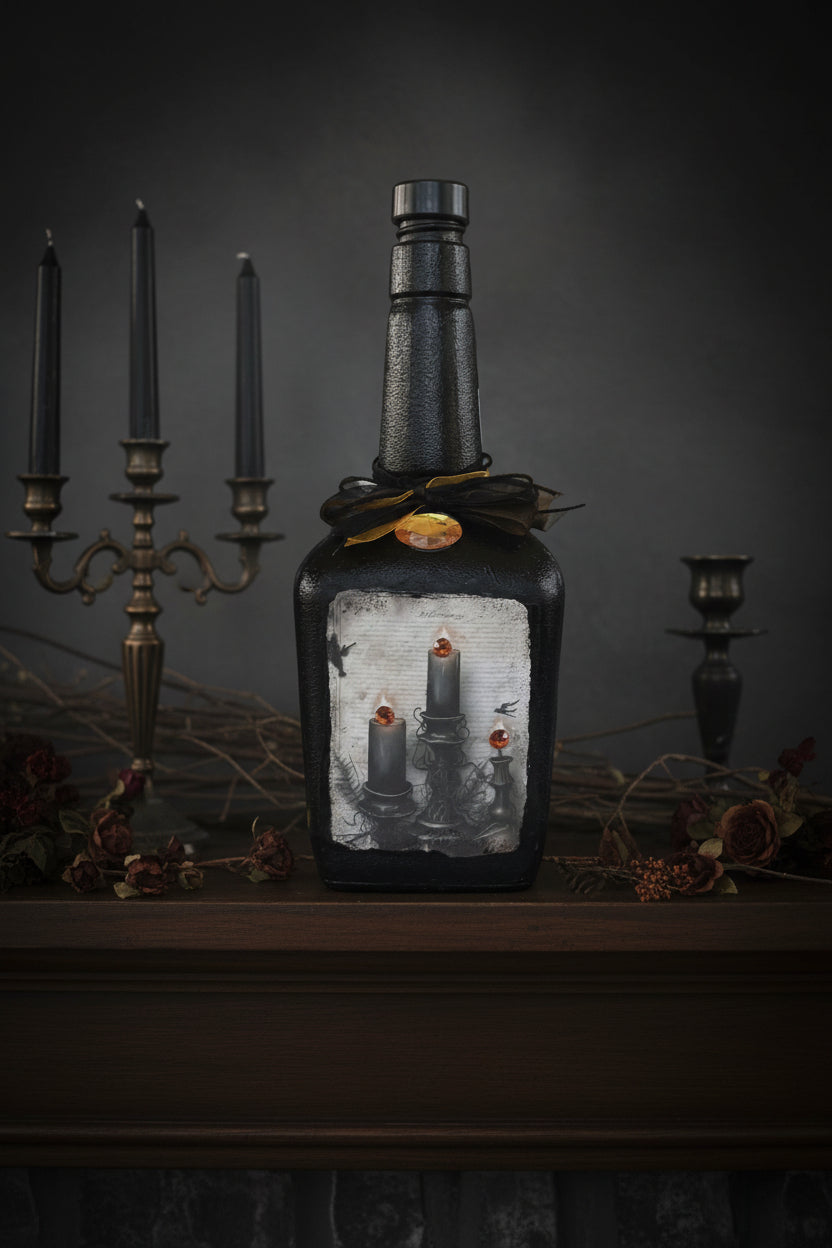 Black Goth Candles