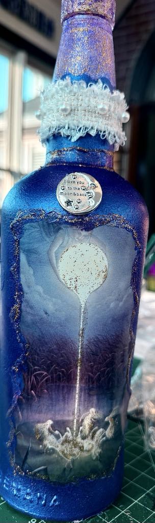 Moon Spilling Fairies Blue
