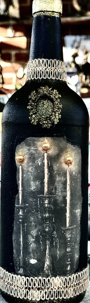 Gothic Bottle Art