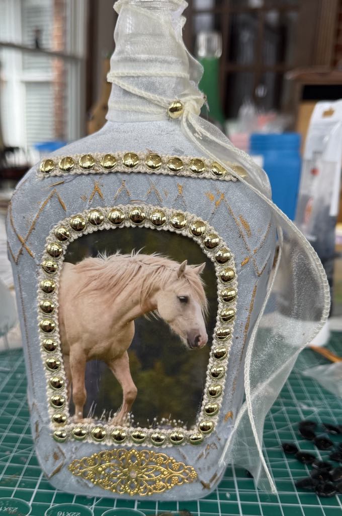 Custom Made Bottle Art