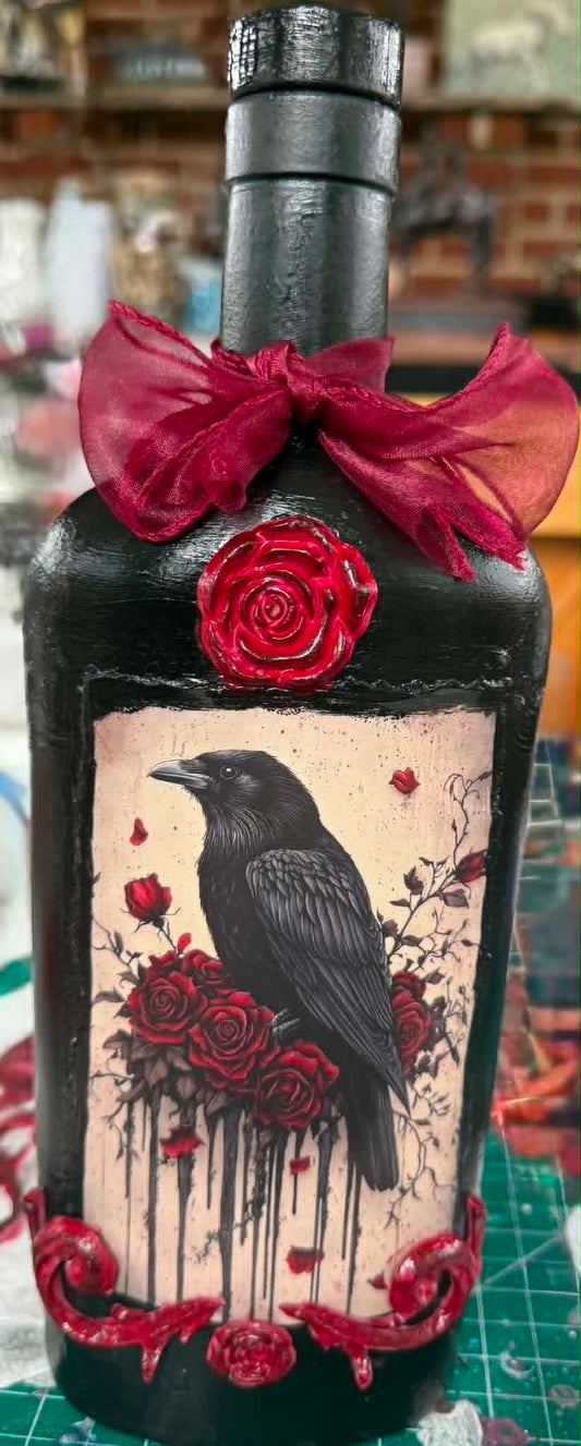 Gothic Bottle Art
