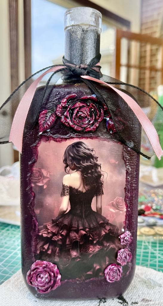 Whimsical Bottle Art