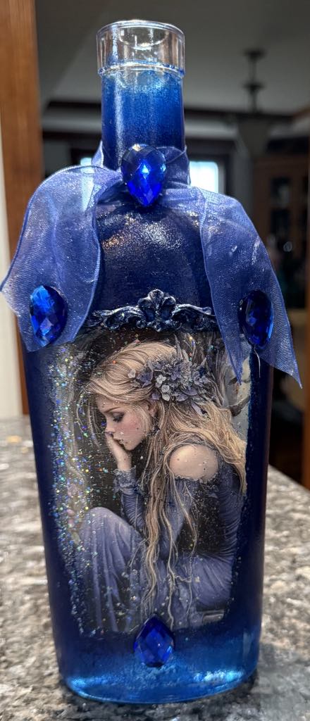 Whimsical Bottle Art