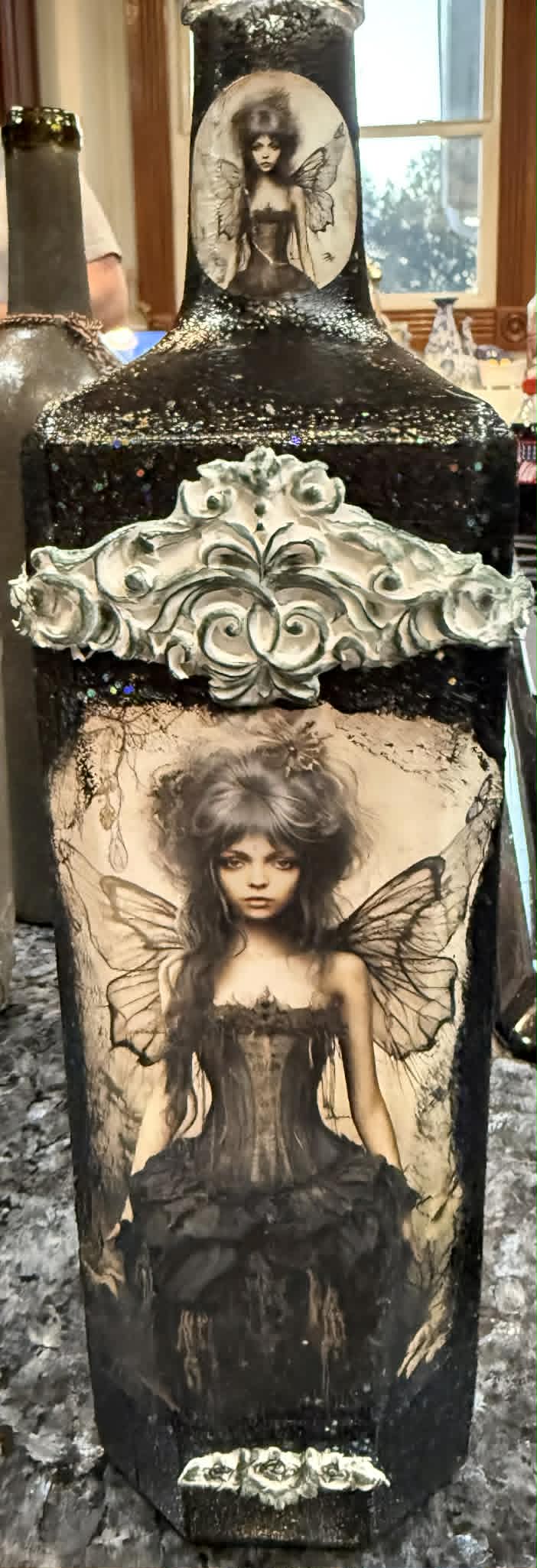 Whimsical Bottle Art