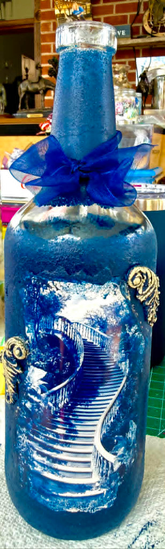 Vintage Bottle Art