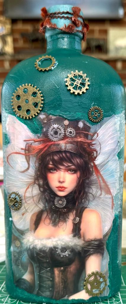 Steam Punk Fairy Green