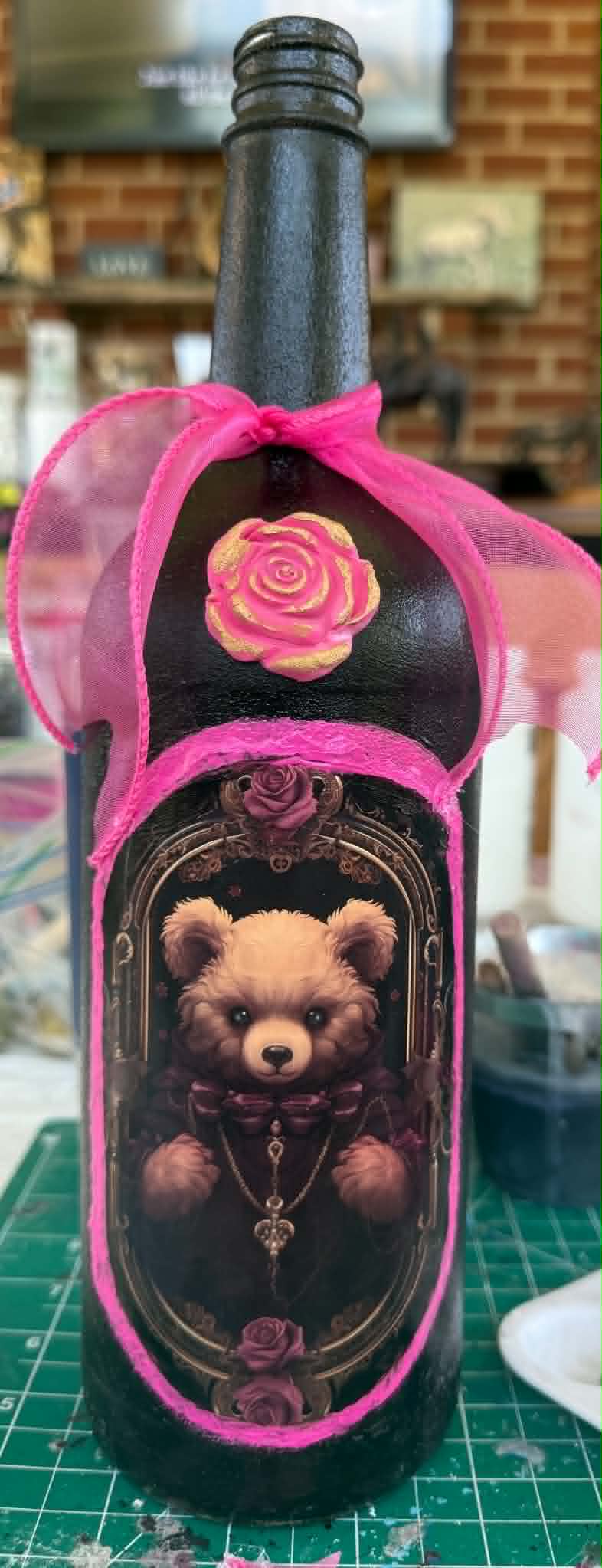 Gothic Bottle Art