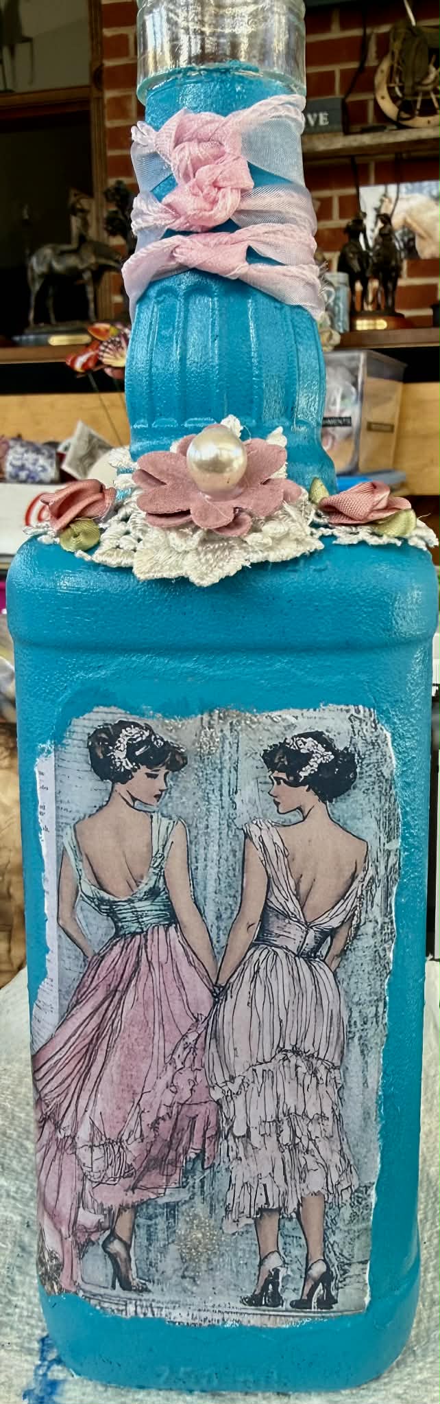 Vintage Women Blue