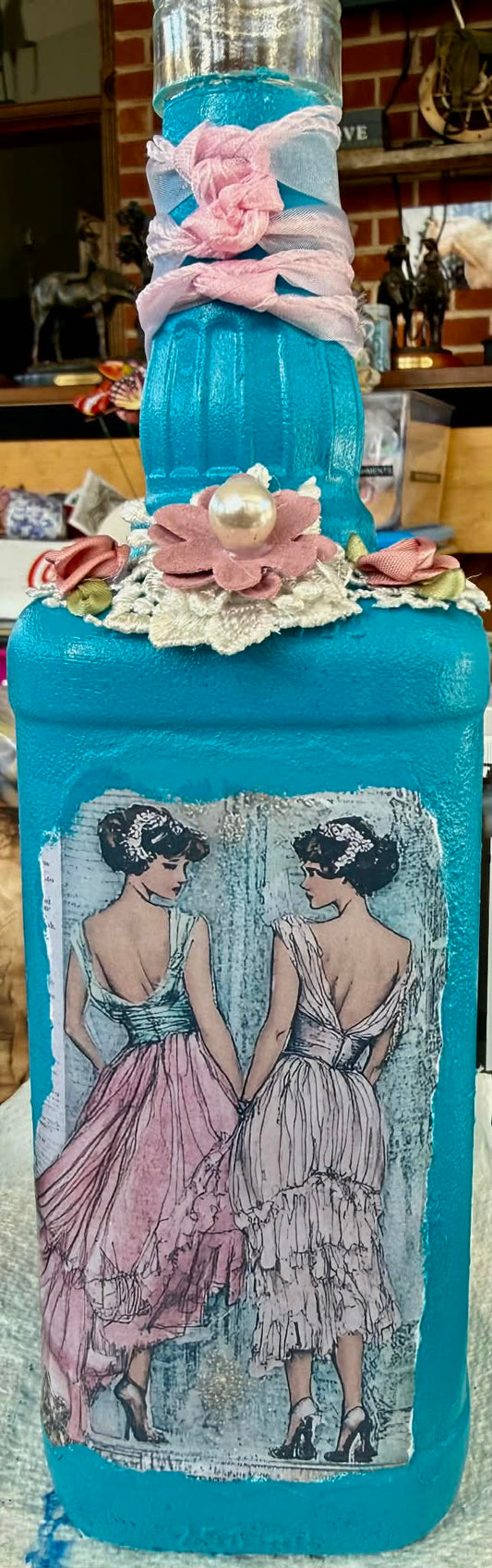 Vintage Women Blue